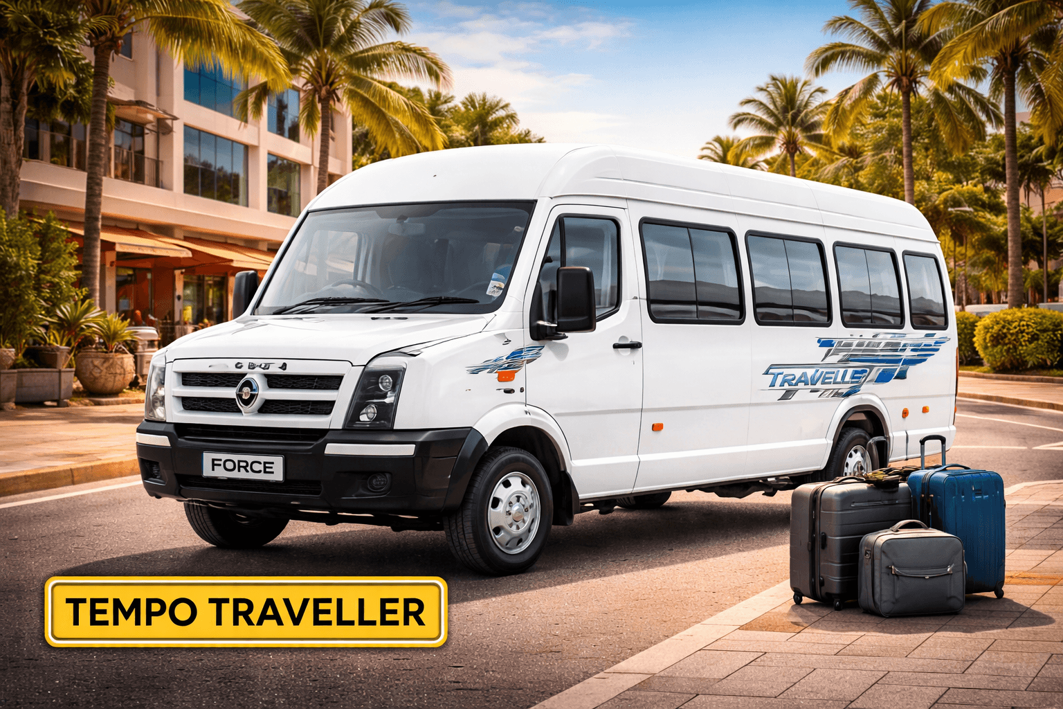 Tempo traveler on hire in Hyderabad